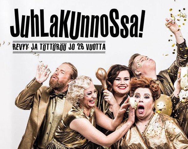 Juhlakunnossa | Suomen Komediateatteri